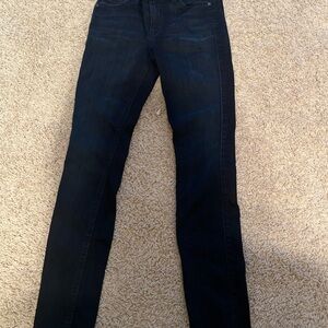 7 For All Mankind Midnight Blue Jeans size 24